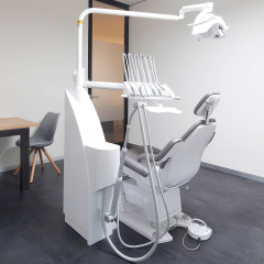 Finndent Tandlægestol, B1+ Gulvmonteret unit 6 instrumenter  | Til tandlægeklinikker