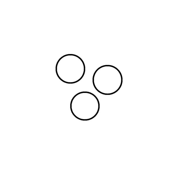 O-ringe Mikromotor 3 stk.